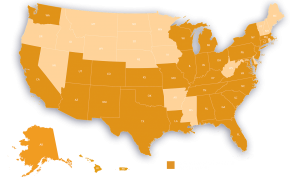 Nationwide Presence Map
